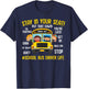 Stay In Your Seat Funny School Bus Driver Life Teacher Kids T-Shirt - T-Shirt | Navy