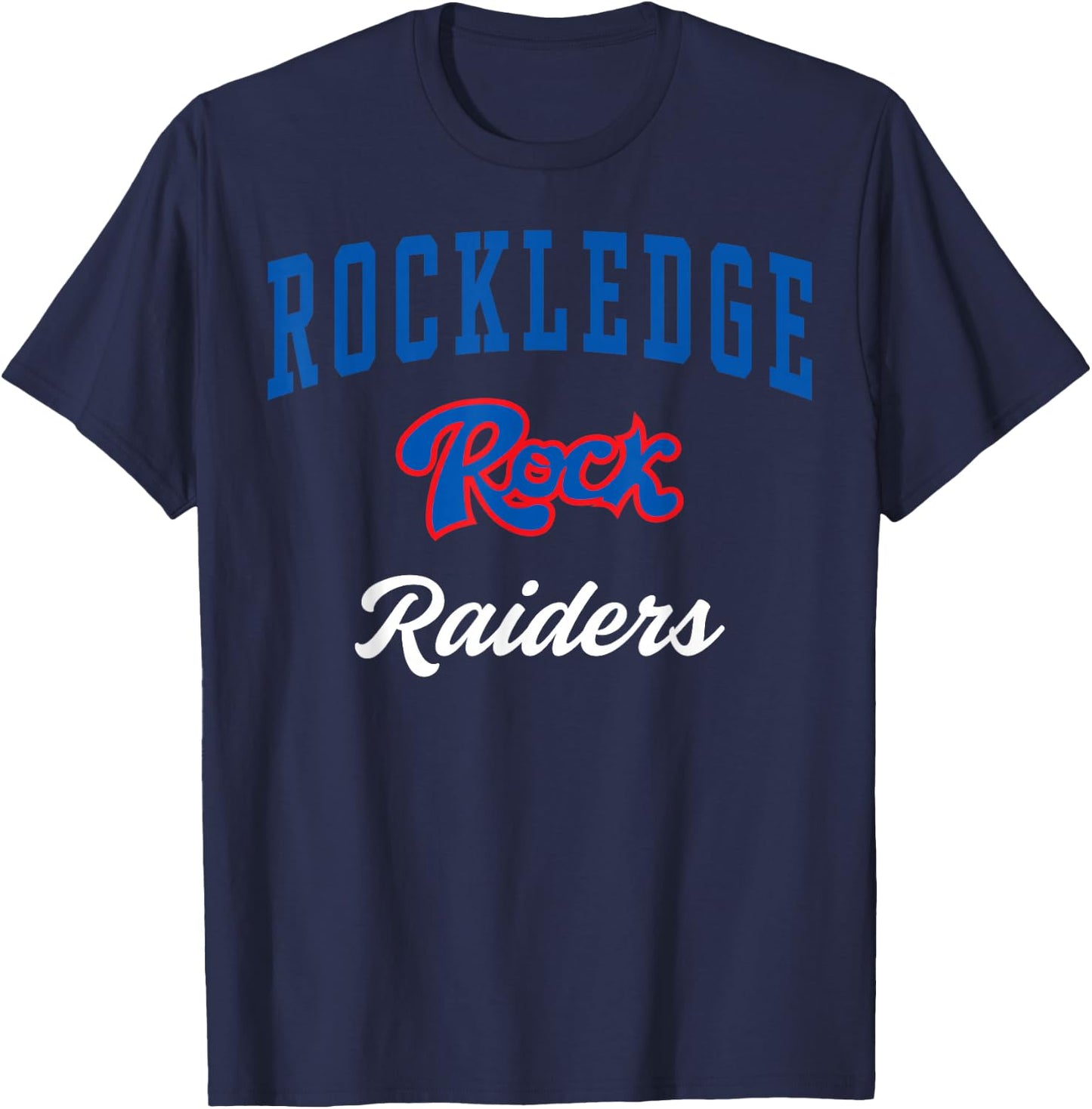 Rockledge High School Raiders C3 T-Shirt - T-Shirt | Navy