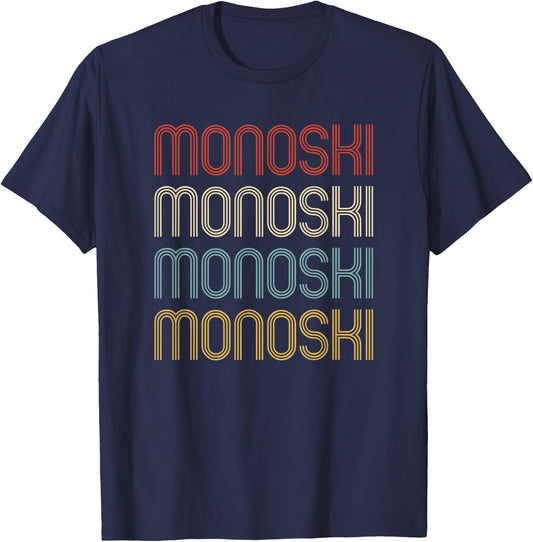 Vintage Monoski T-Shirt - T-Shirt | Navy