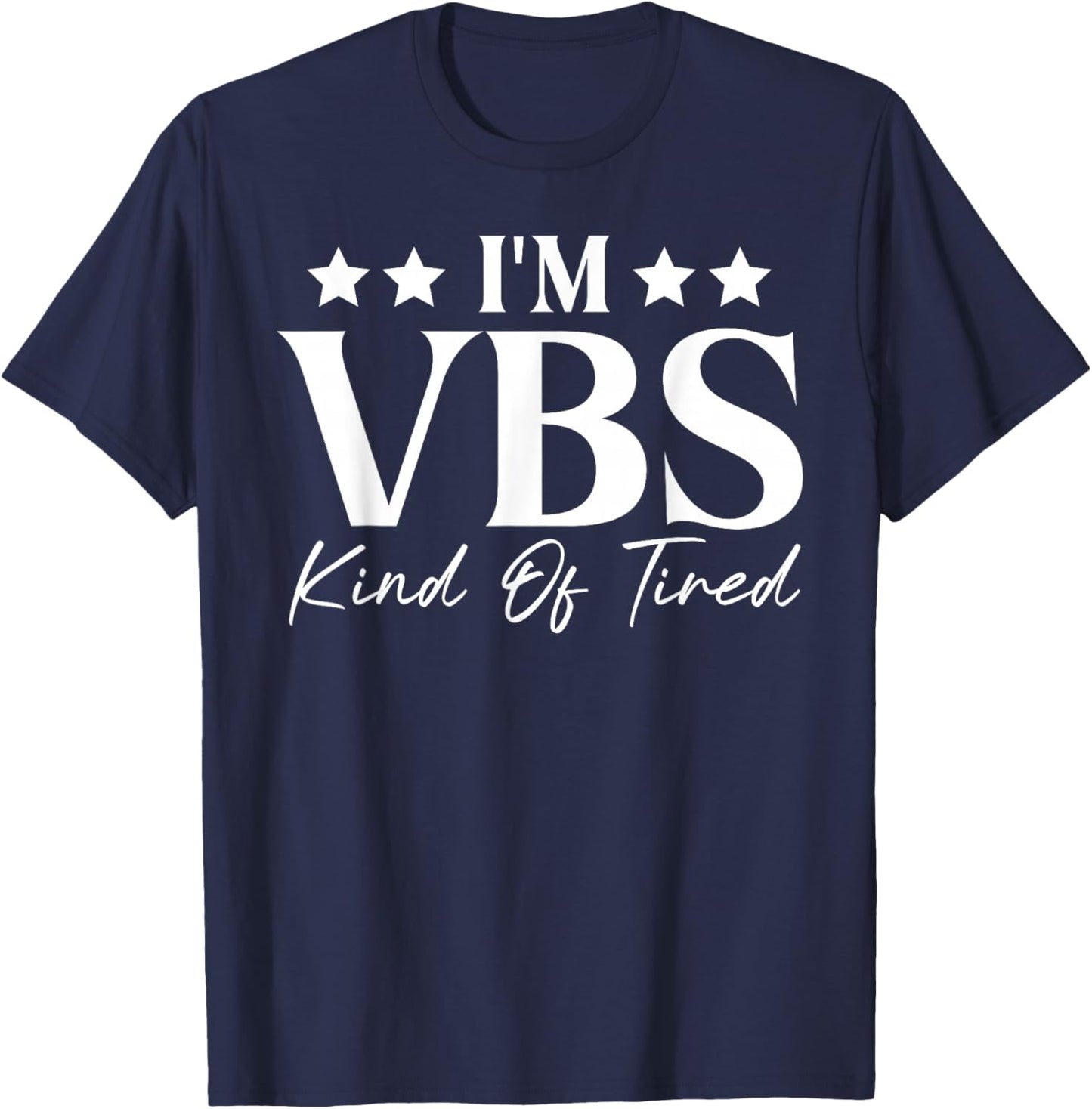 Vacation Bible School Team VBS Crew T-Shirt - T-Shirt | Navy