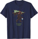 Bigfoot - Disc Golf - Stupid Tree T-Shirt - T-Shirt | Navy