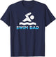 Cool Swim Dad for swimmers T-Shirt - T-Shirt | Navy