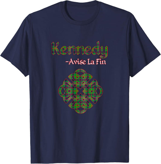 Clan Kennedy Scottish Pride T-Shirt - T-Shirt | Navy
