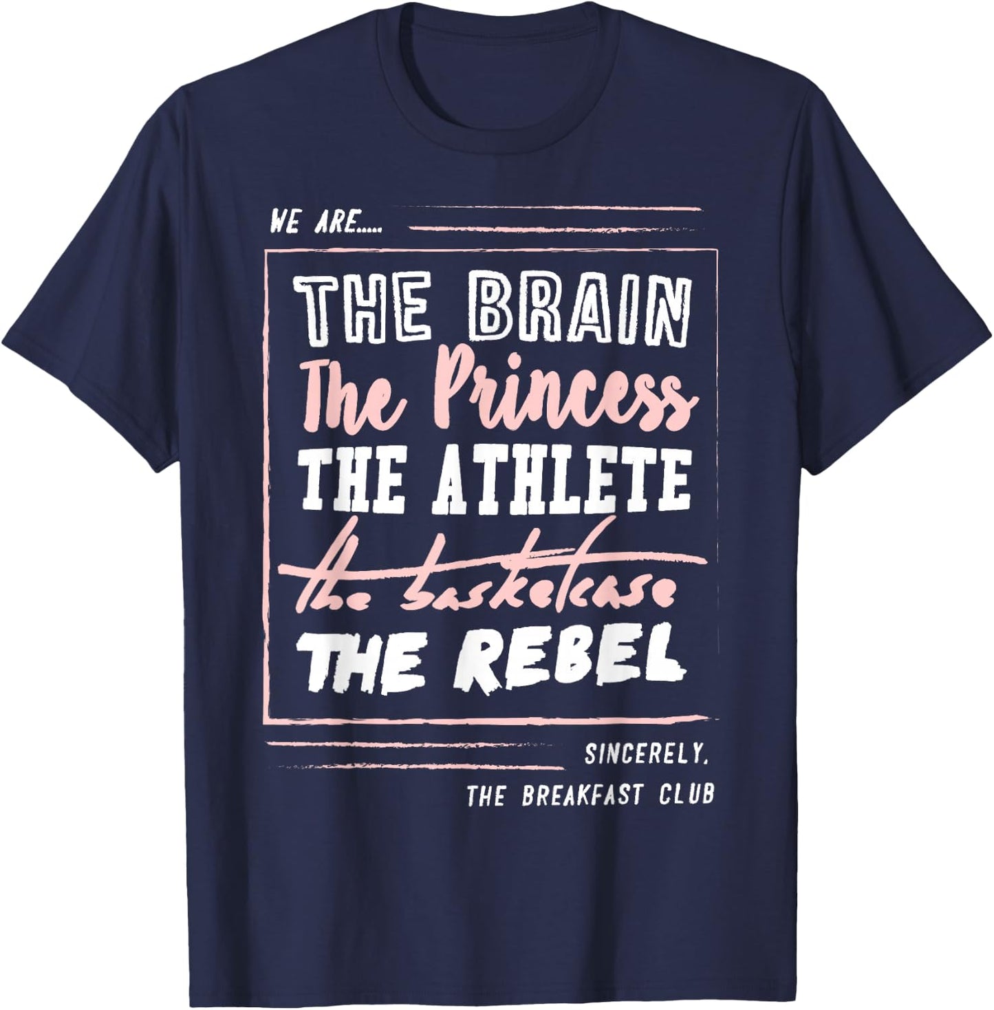 Breakfast Club We are... Club Roster T-Shirt - T-Shirt | Navy