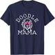 Goldendoodle Shirt - Doodle Mama Dog Funny Gift Women T-Shirt - T-Shirt | Navy