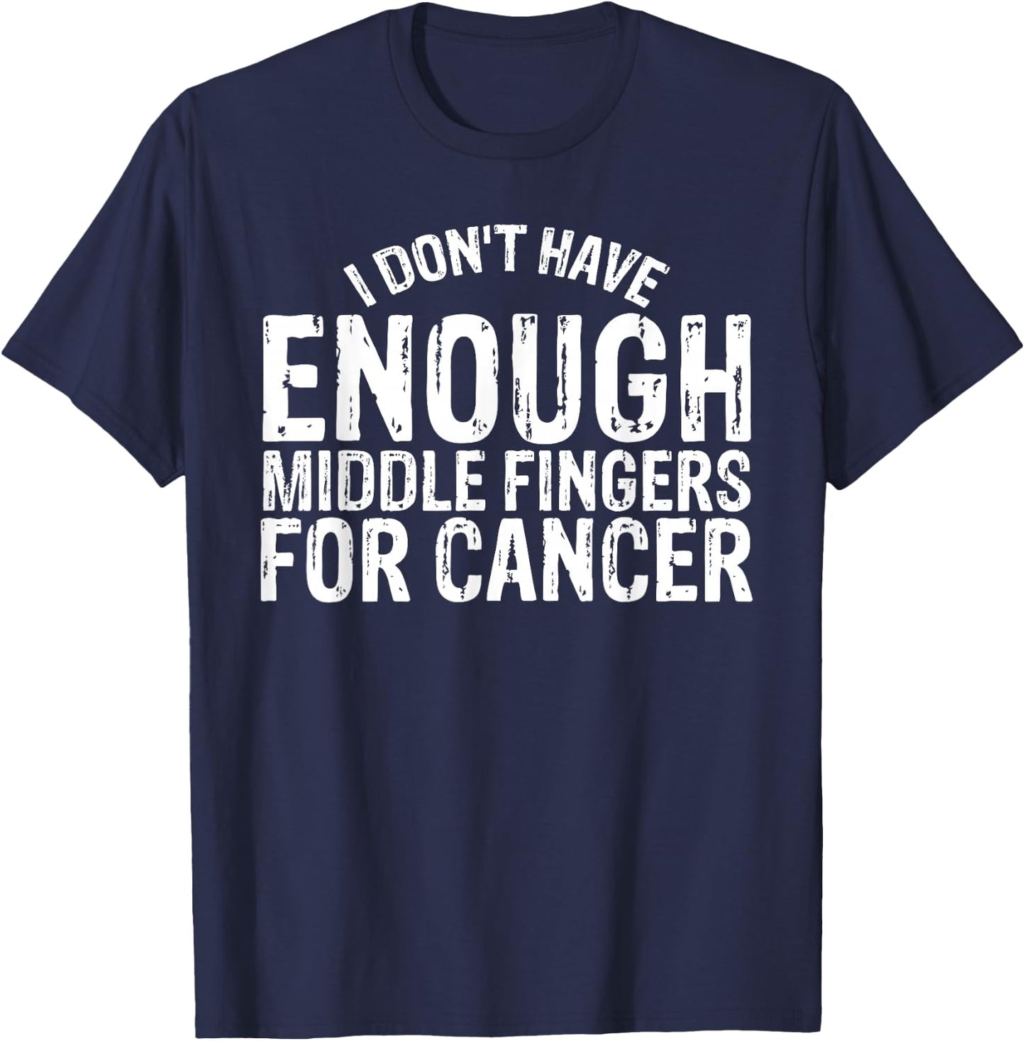 Funny Chemo Chemotherapy Battle Cancer T-Shirt - T-Shirt | Navy