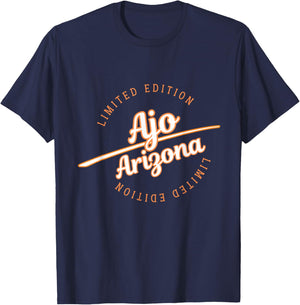 Retro Athletic Ajo AZ Apparel T-Shirt - T-Shirt | Navy