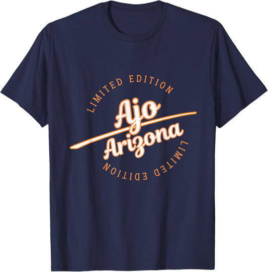 Retro Athletic Ajo AZ Apparel T-Shirt - T-Shirt | Navy