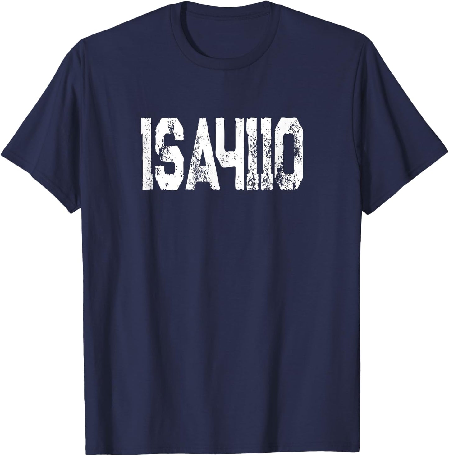 Favorite Bible Verse Design - Isaiah 41 10 Do Not Fear T-Shirt - T-Shirt | Navy
