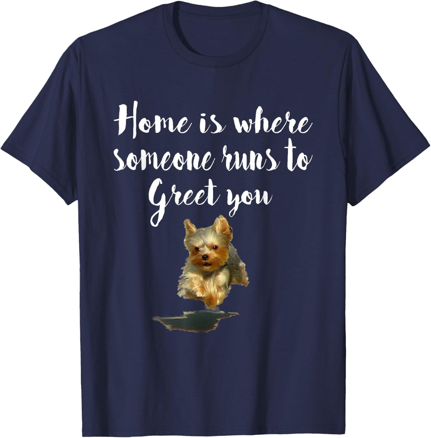 Cute Funny Dog Quote Yorkie Women T-Shirt - T-Shirt | Navy
