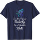 I'm Not A Social Butterfly I'm A Sarcastic Moth Gift T-Shirt - T-Shirt | Navy