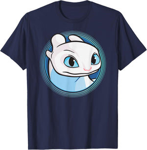 How to Train Your Dragon 3 Light Rage Head T-Shirt - T-Shirt | Navy