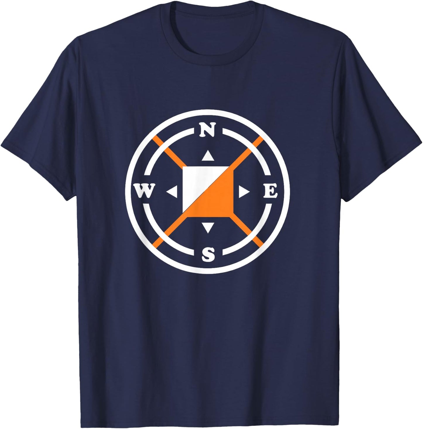 Orienteering - Orienteer Compass T-Shirt - T-Shirt | Navy