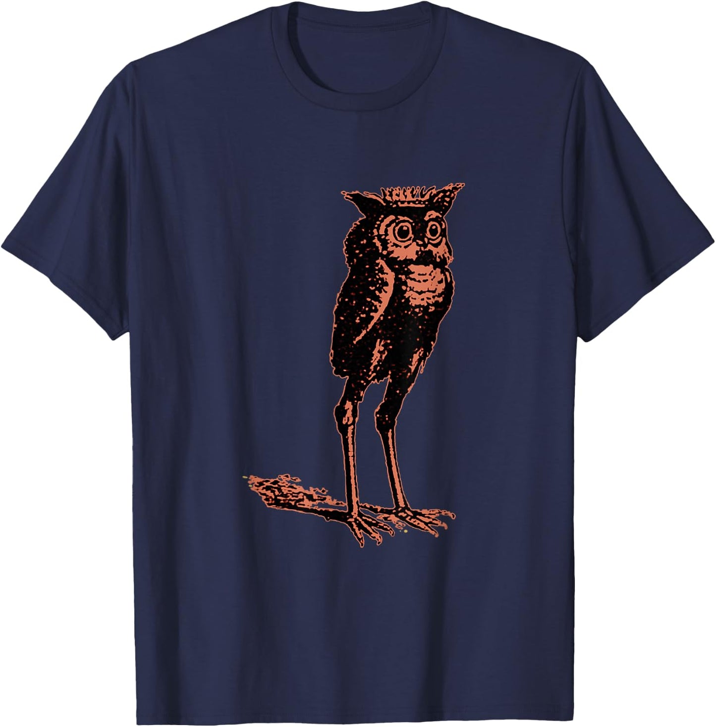 Stolas: Goetic Owl Demon Prince T-Shirt - T-Shirt | Navy