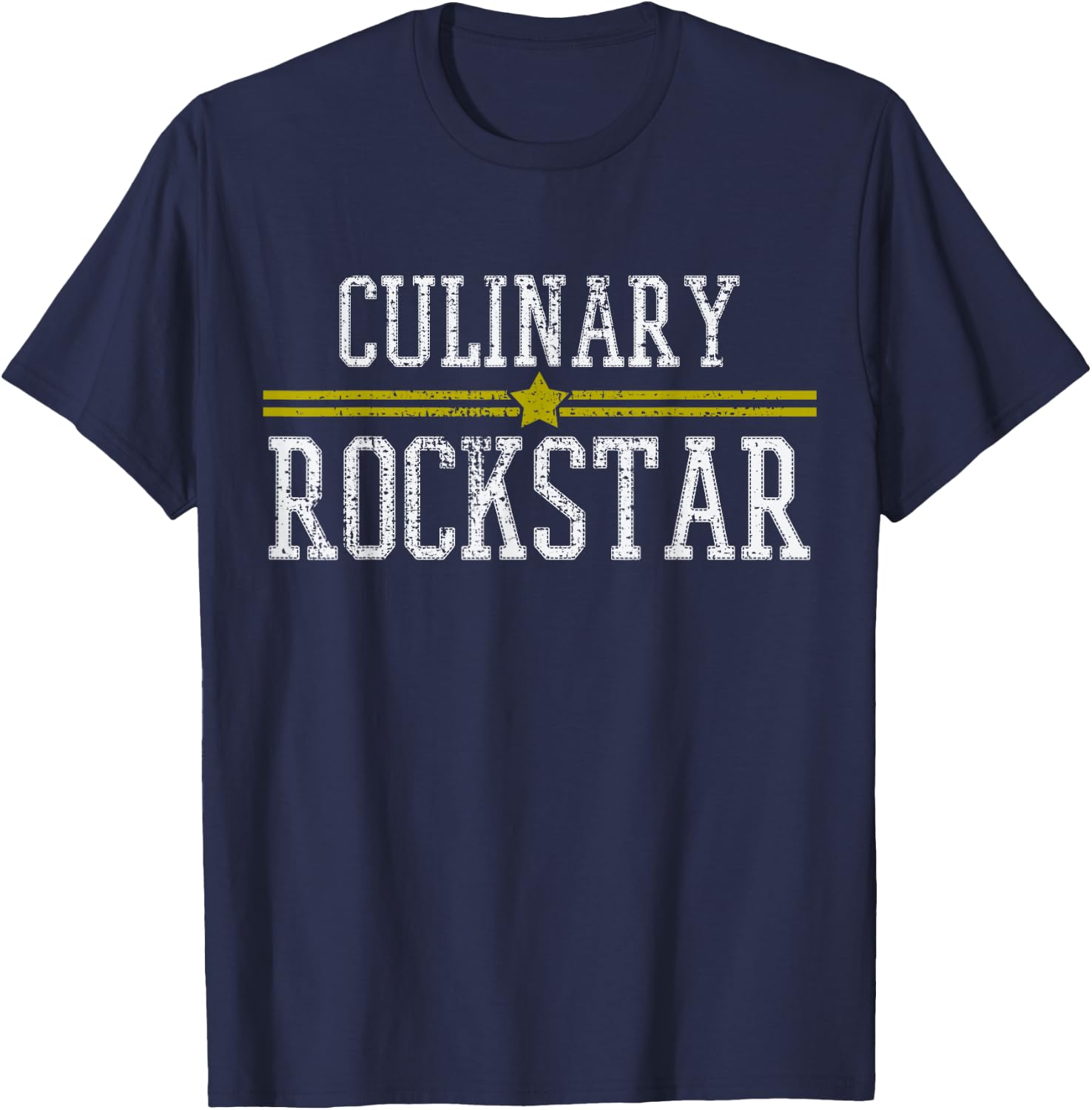 Chef Cooking Culinary Kitchen Restaurant Gift T-Shirt - T-Shirt | Navy
