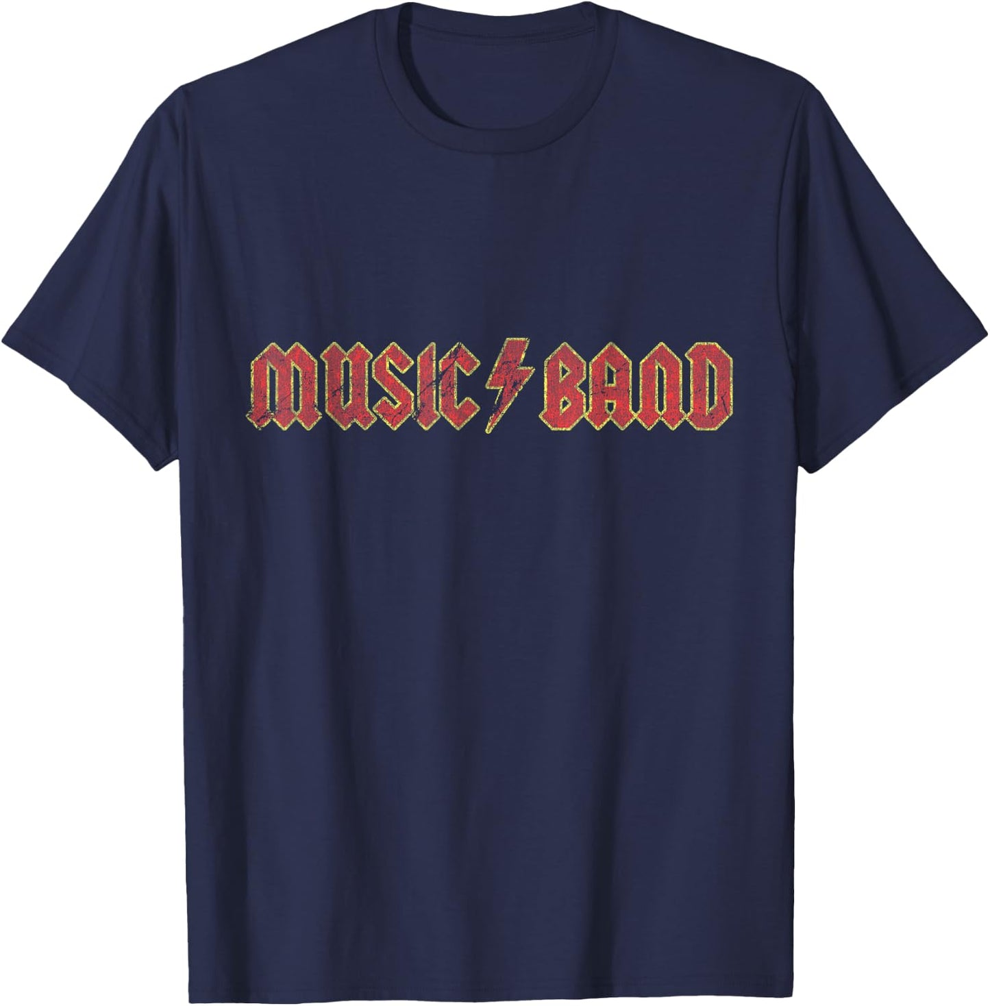 Music Band T-Shirt - T-Shirt | Navy