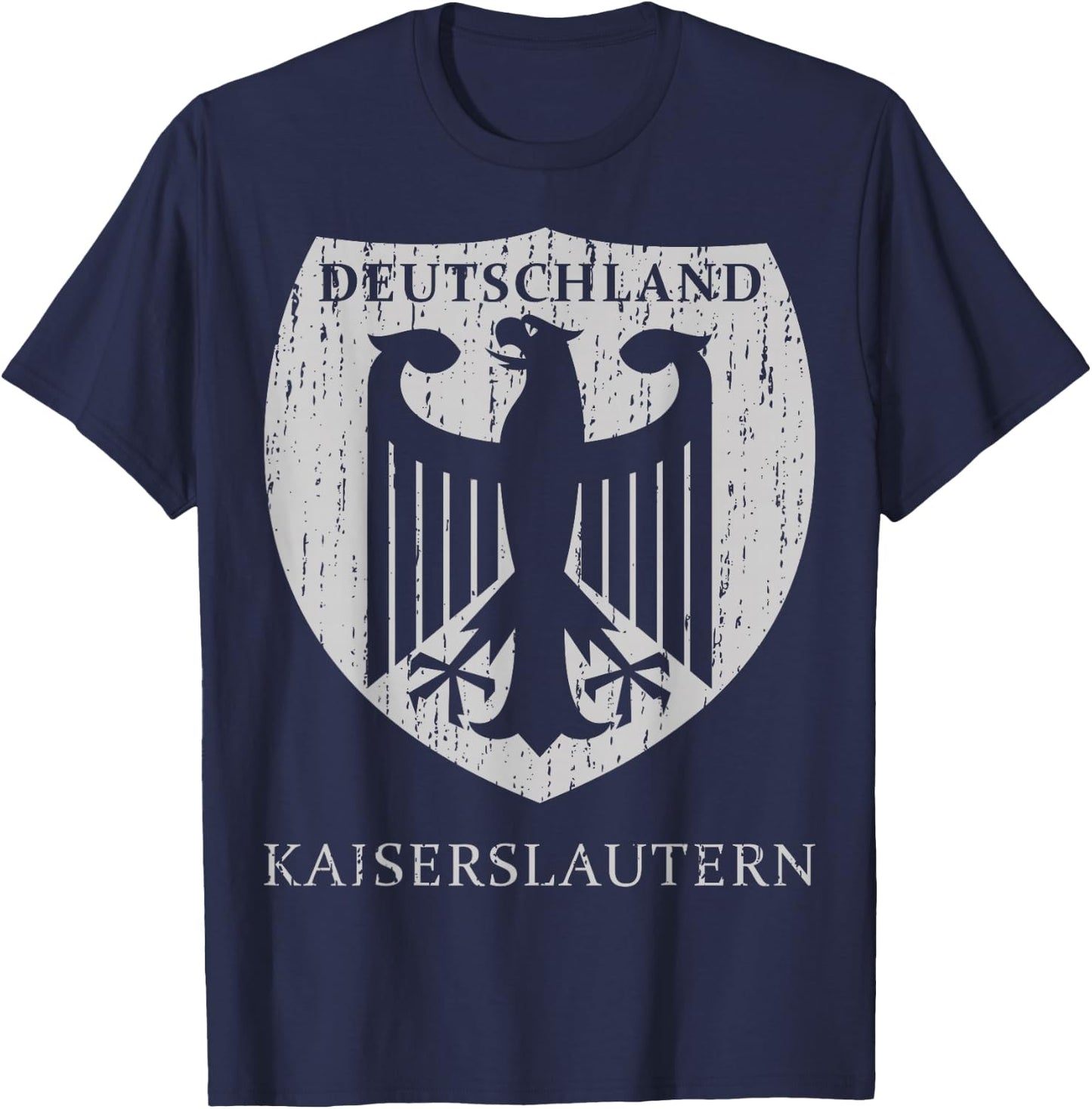 Germany Deutschland Kaiserslautern T-Shirt - T-Shirt | Navy