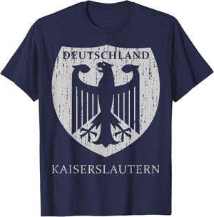 Germany Deutschland Kaiserslautern T-Shirt - T-Shirt | Navy