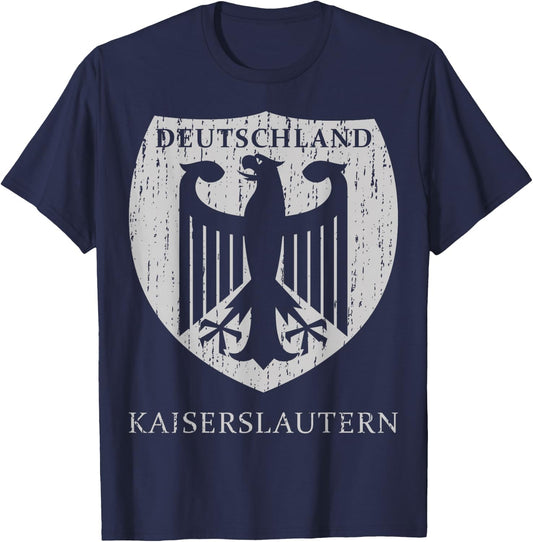 Germany Deutschland Kaiserslautern T-Shirt - T-Shirt | Navy