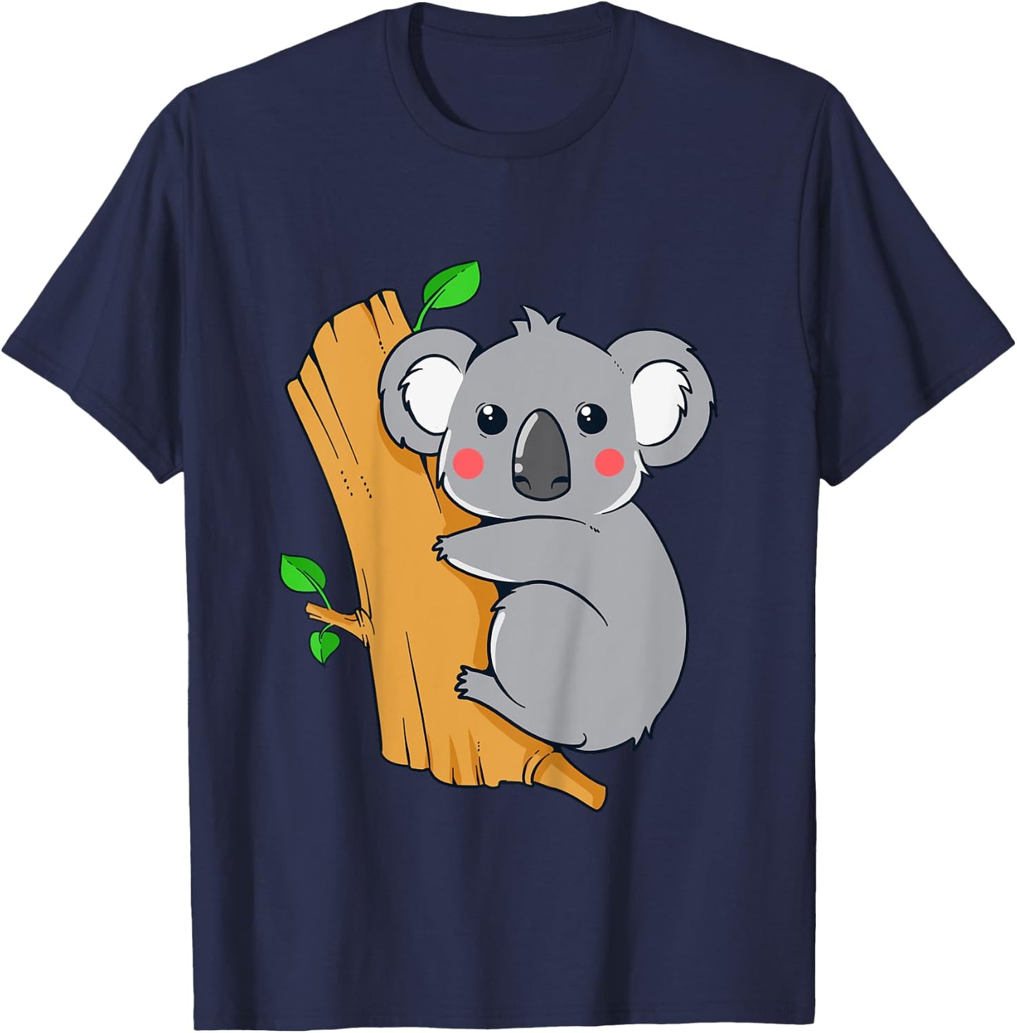 Cute Koala Bear T Shirt for Children | Kids Koala Bear Shirt T-Shirt - T-Shirt | Navy