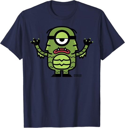 Despicable Me Halloween Sea Monster Graphic T-Shirt - T-Shirt | Navy