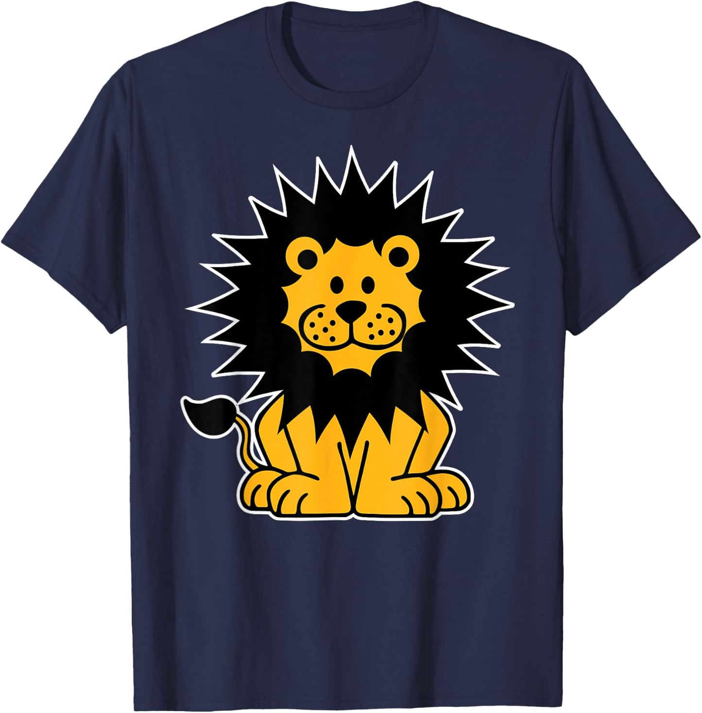 Cute lion T-Shirt - T-Shirt | Navy
