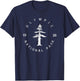 Olympic National Park Souvenir Men or Vintage Design T-Shirt - T-Shirt | Navy