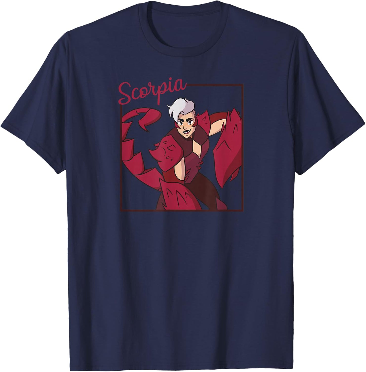 She-Ra: Princess of Force Scorpia T-Shirt - T-Shirt | Navy