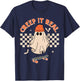 Creep It Real Funny Ghost Halloween Toddler Kid Ghost Boys T-Shirt - T-Shirt | Navy