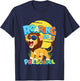 First Day of PRE-K Lion Back to School Preschool Safari Gift T-Shirt - T-Shirt | Navy