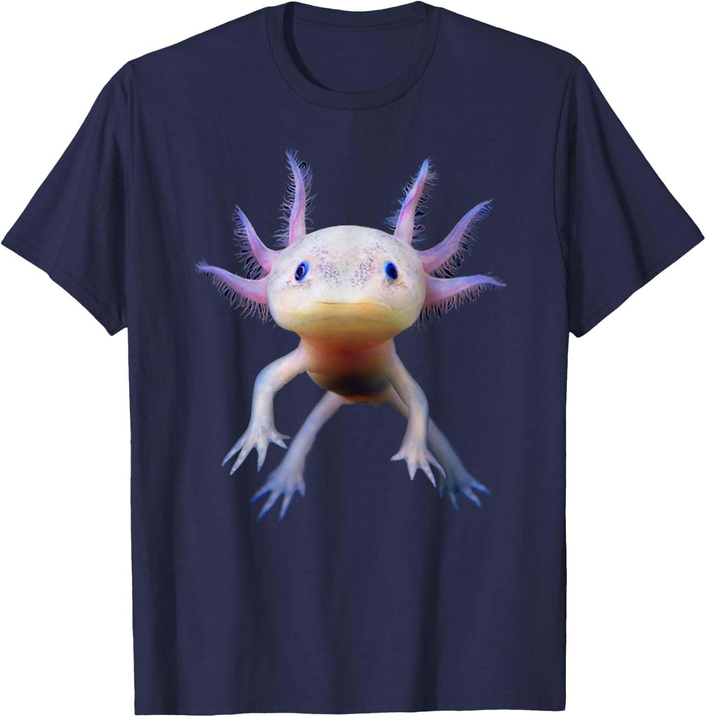 Axolotl Shirt: Limited Edition T-Shirt - T-Shirt | Navy