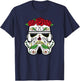 Star Wars Stormtrooper Roses Sugar Skull T-Shirt - T-Shirt | Navy