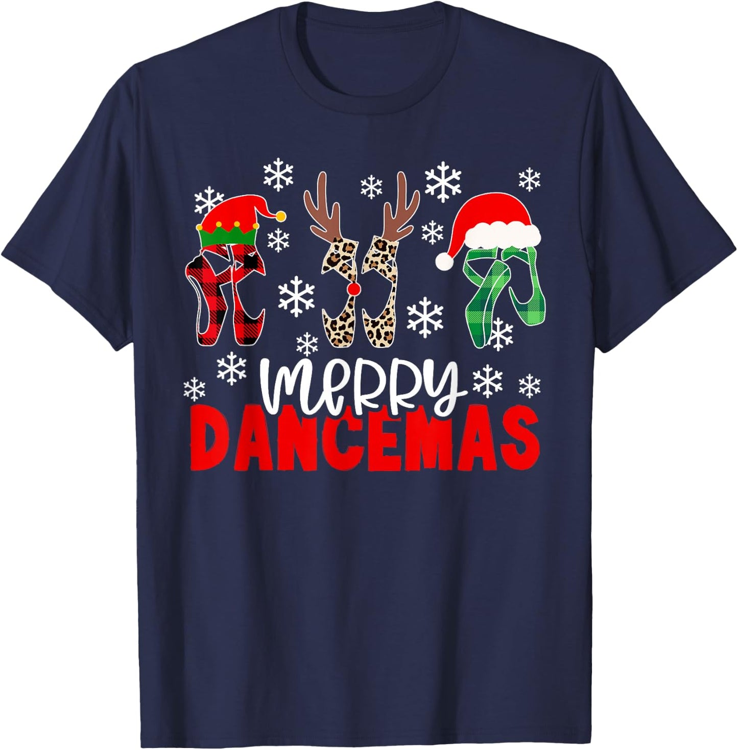 Merry Dancemas T-Shirt - T-Shirt | Navy