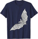 Bat - Color Your Own Colorific Design T-Shirt - T-Shirt | Navy