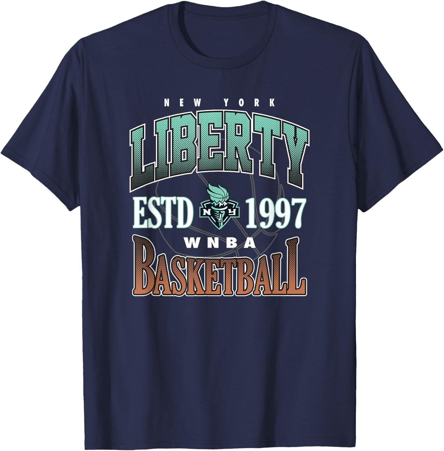 WNBA New York Liberty True Baller T-Shirt - T-Shirt | Navy