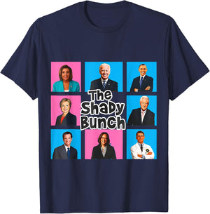 Funny The Shady Bunch 2024 T-Shirt - T-Shirt | Navy