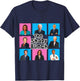 Funny The Shady Bunch 2024 T-Shirt - T-Shirt | Navy
