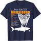 Megalodon , great Gift shark enthusiasts T-Shirt - T-Shirt | Navy