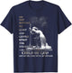 Knight Templar I Am A Child Of God A Warrior Of Christ Shirt T-Shirt - T-Shirt | Navy