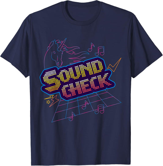 Odd Squad Soundcheck Band Unicorn Dance Floor Shirt T-Shirt - T-Shirt | Navy