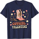 Cowgirl Valentine Pink Boots Y2K Country Girls Valentine Day T-Shirt - T-Shirt | Navy