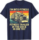 Best Truck Driver Art Dad Women Trucking CDL Trucker T-Shirt - T-Shirt | Navy