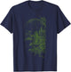 St Francis of Assisi Vintage Saints Catholic Ecology Animals T-Shirt - T-Shirt | Navy