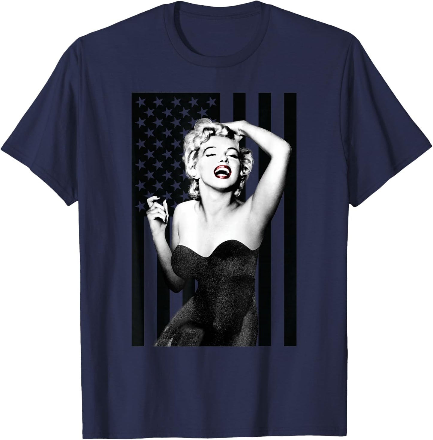 Marilyn Monroe Superstar Marilyn T-Shirt - T-Shirt | Navy