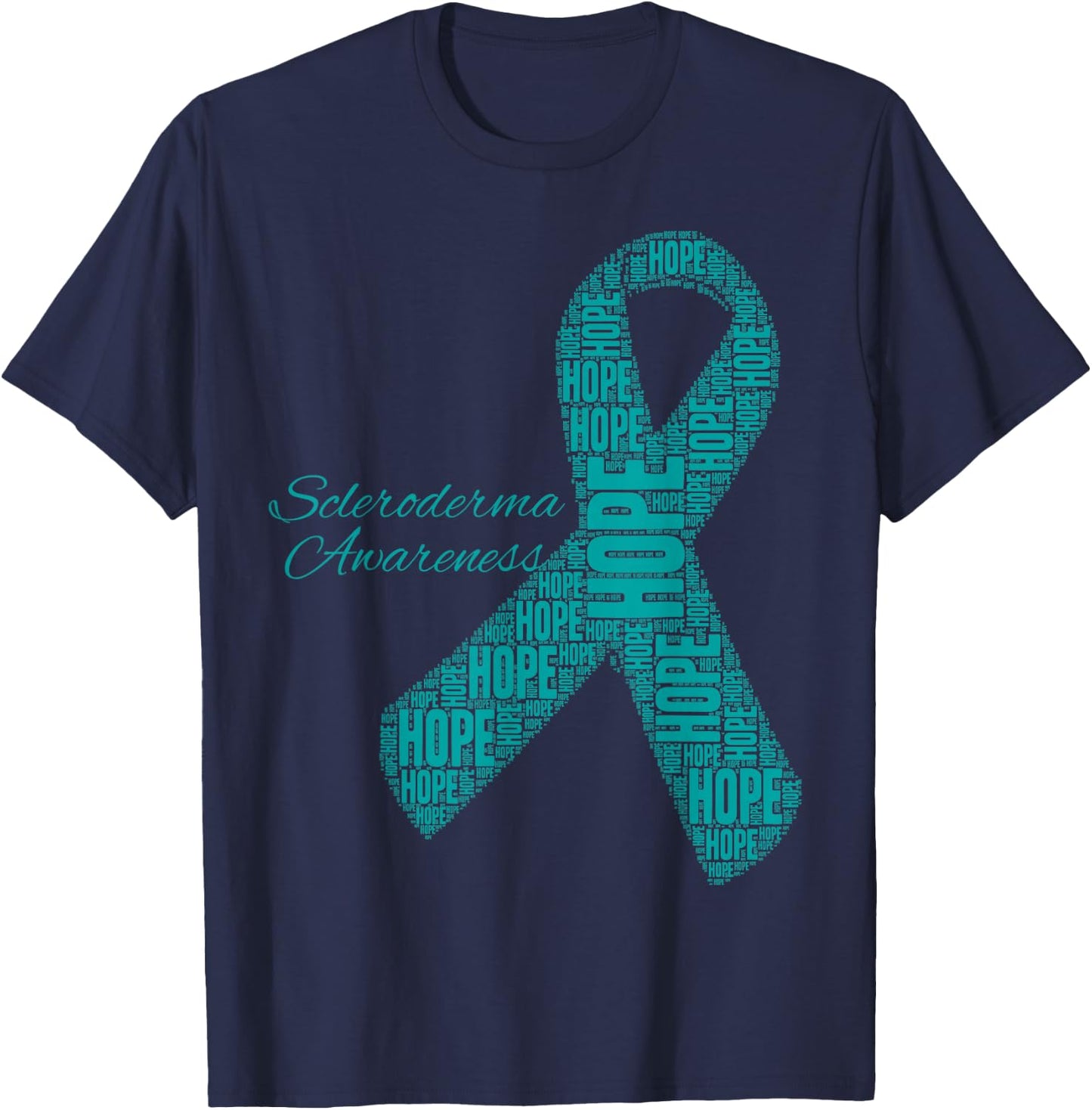 Scleroderma Awareness T-Shirt - T-Shirt | Navy