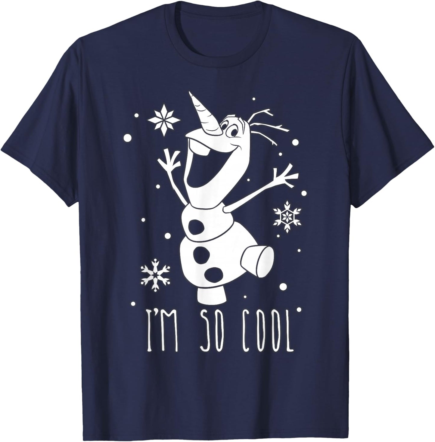 Disney Frozen Olaf I'm So Cool Dancing Graphic T-Shirt - T-Shirt | Navy