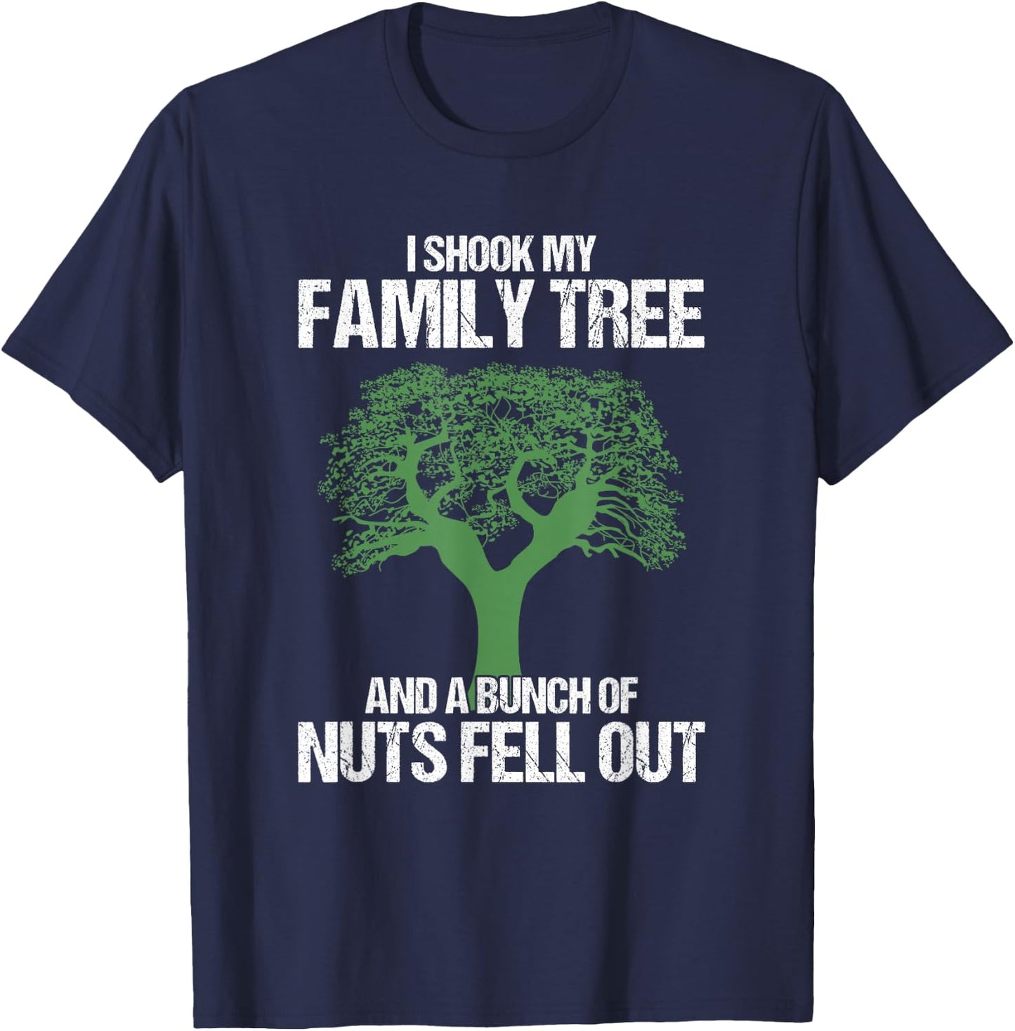 Genealogie Puns Genealogies Family Tree Historian T-Shirt - T-Shirt | Navy