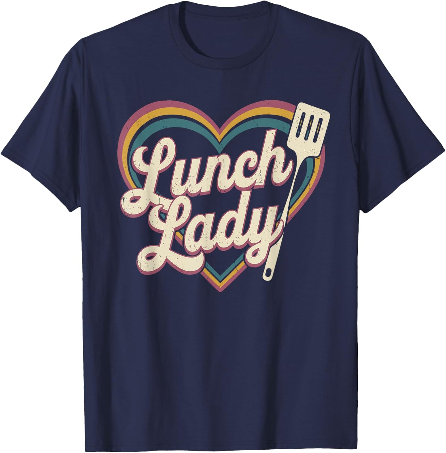Lunch Lady T-Shirt - T-Shirt | Navy