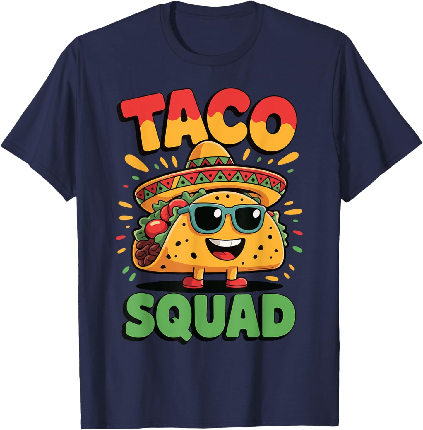Taco Squad T-Shirt - T-Shirt | Navy