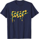 Pineapple Hawaiian Cow Women Men Print Heifer Farm Girl Gift T-Shirt - T-Shirt | Navy